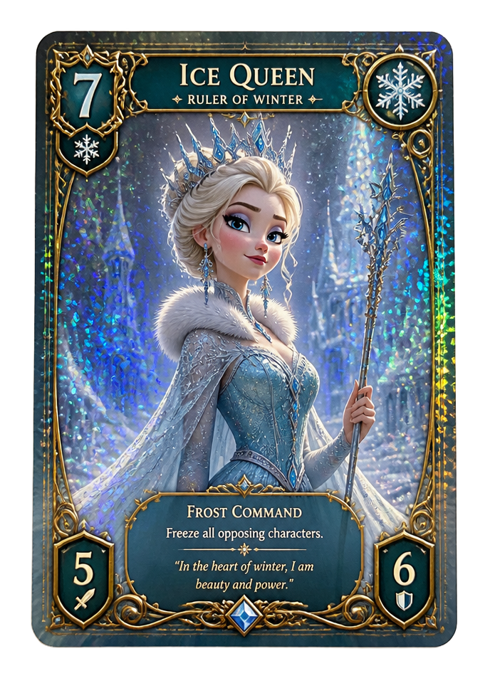 Carta coleccionable de Lorcana